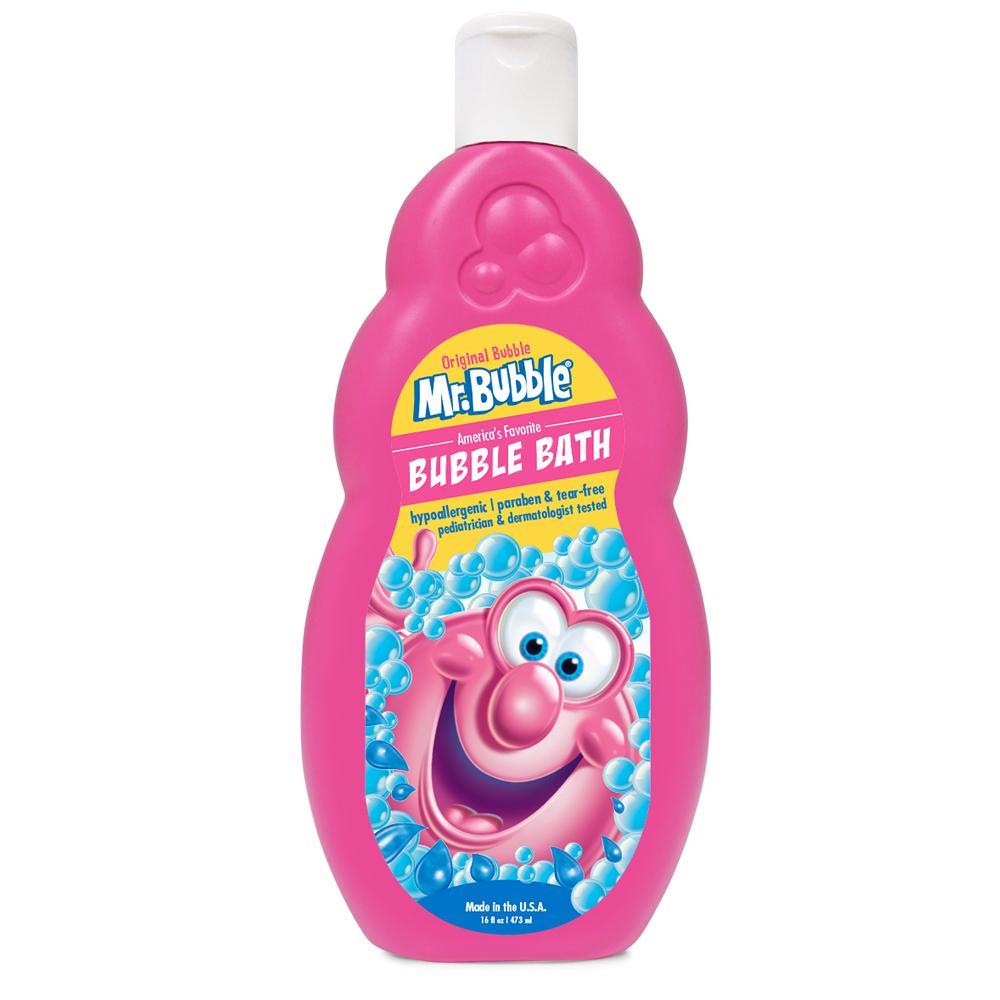  Mr. Bubble Original Bubble Bath - Great for Your Baby, Kids,  and Adults - Hypoallergenic, Tear Free Bubble Bath Solution (2 Bottles, 16  fl oz Each) : Baby