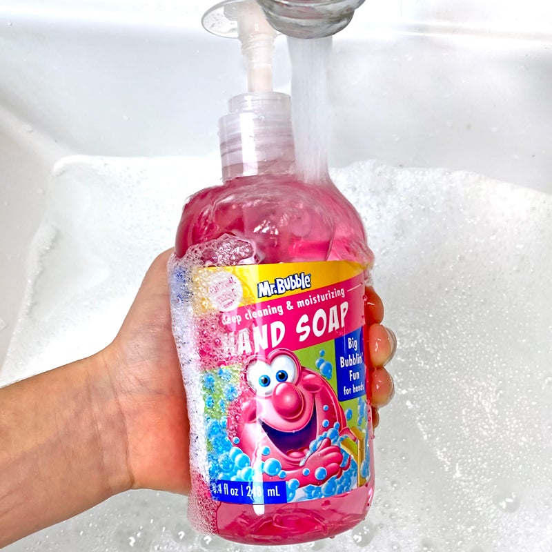  Mr. Bubble Extra Gentle Foam Soap - Fragrance Free Kids Hand  and Body Wash 8OZ, Pack of 6 : Beauty & Personal Care