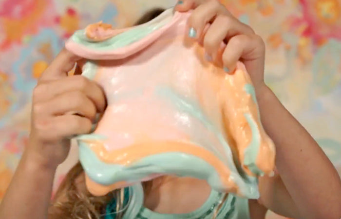 Make Your Own Mr Bubble Fluffy Slime! 