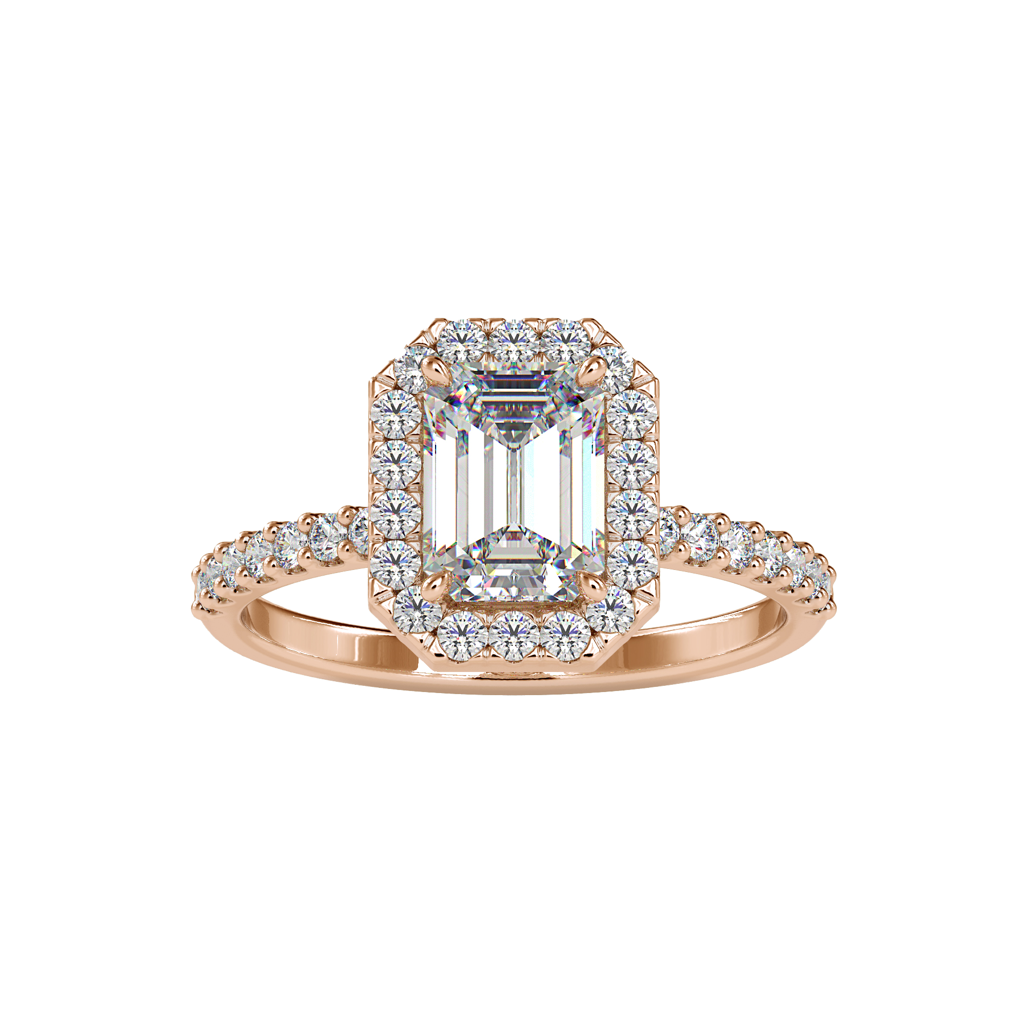 Buy Emerald Cut Engagement Ring For Women