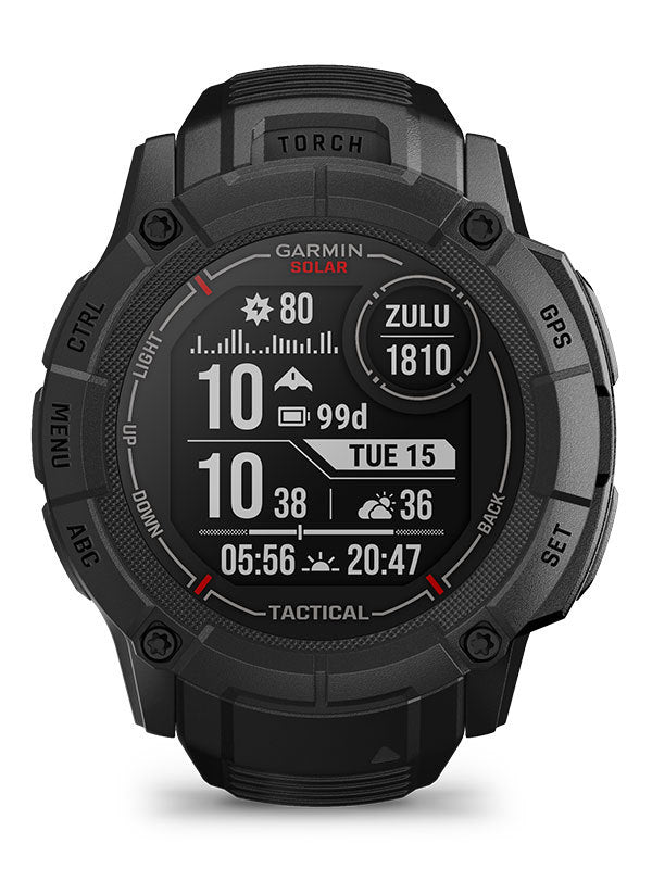 GARMIN Instinct 2X Solar Tactical Edition Svart