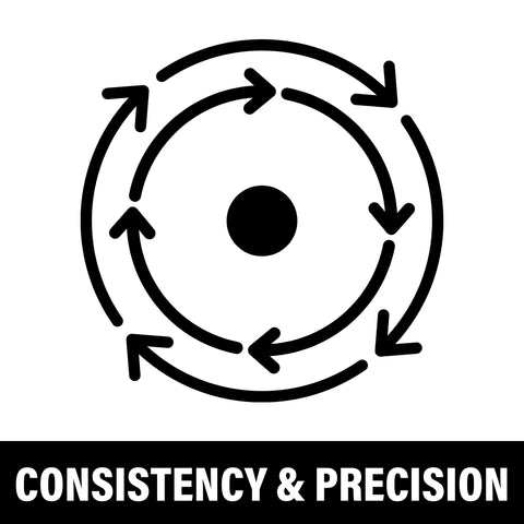 Graphic to illustrate slowness and consistency for good microblading practices