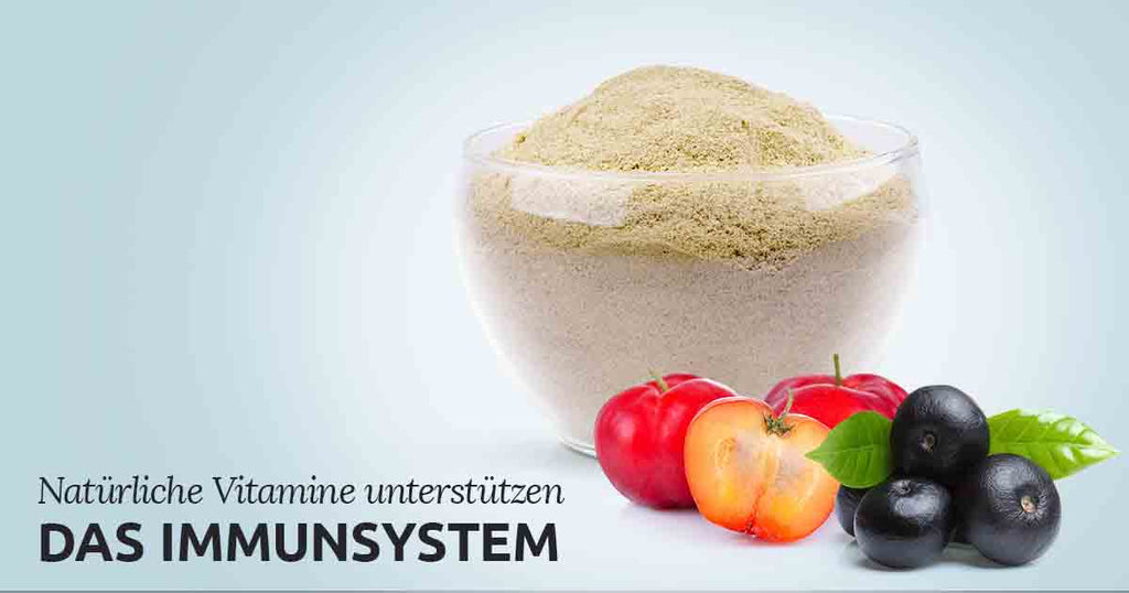 Natürliche Vitamine für Immunsystem