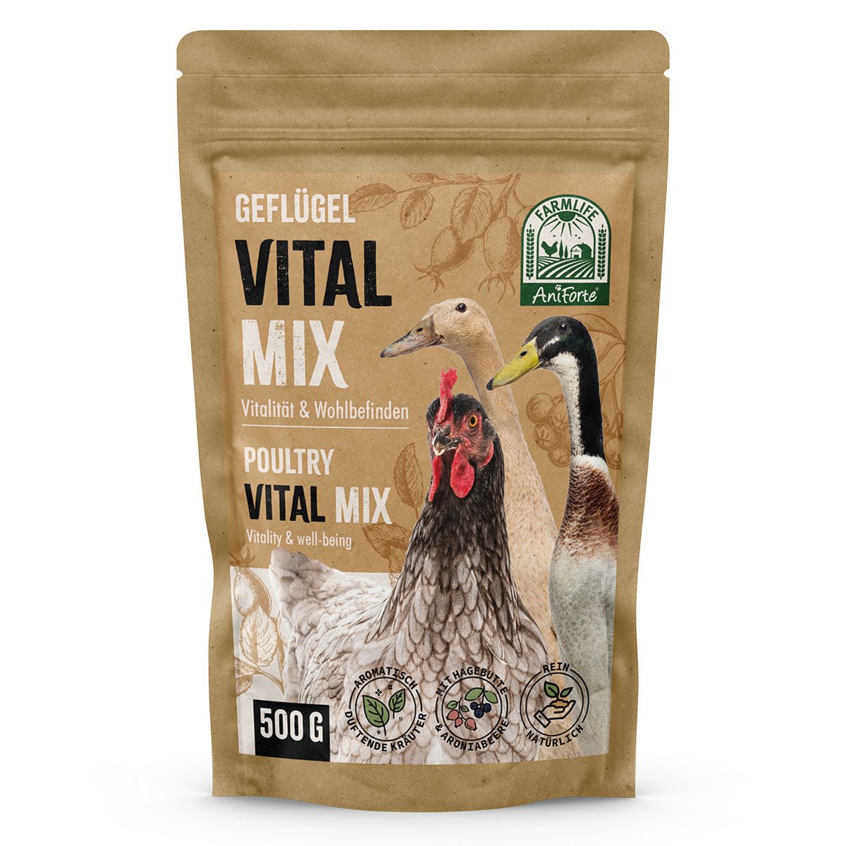 FarmLife Geflügel Vital Mix Pulver