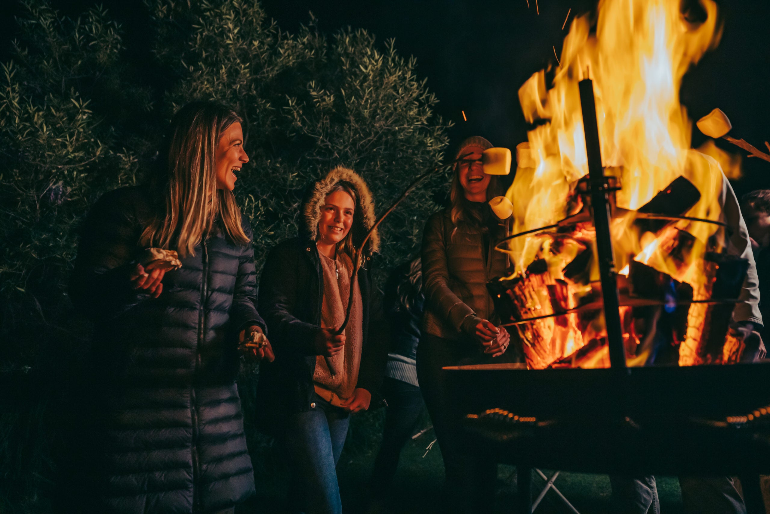 wood burning grill