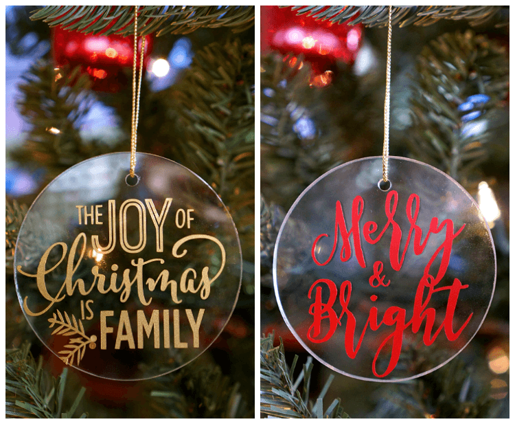 Acrylic Christmas Ornaments