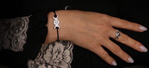 Triple moon bracelet