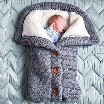 Baby winter sleeping bag.