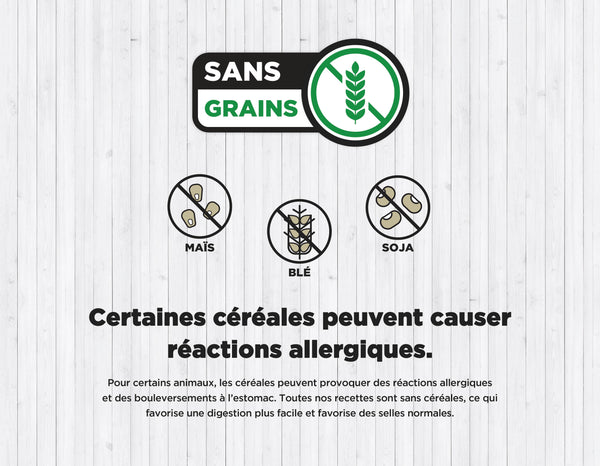 Nature's HUG - Formule sans grains hypoallergène