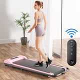 Treadmill Walking Jogging Machine 2 in 1 Folding Electric Motorized Treadmill 2.25 HP
