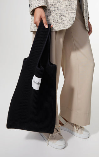 Demi lune leather handbag Aesther Ekme Black in Leather - 34122821