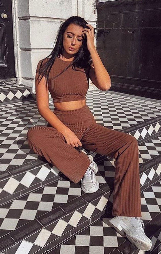 Ribbed Co-Ord Sets, Tie Co-Ord & Ribbed Two Piece Outfits