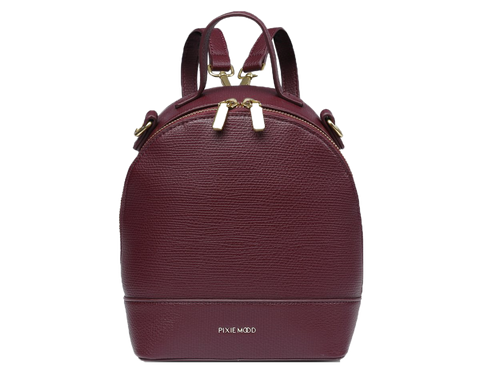 Cora Backpack Small in Wine