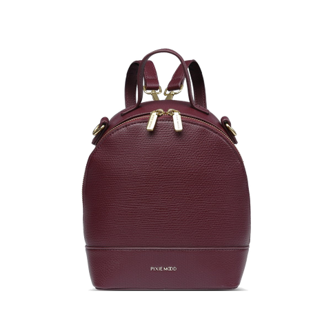 Cora Backpack Small in Wine