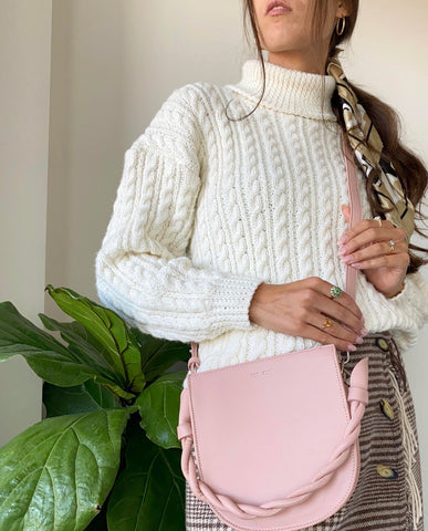 Tinsley Crossbody in Misty Rose