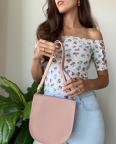 Tinsley Crossbody in Misty Rose