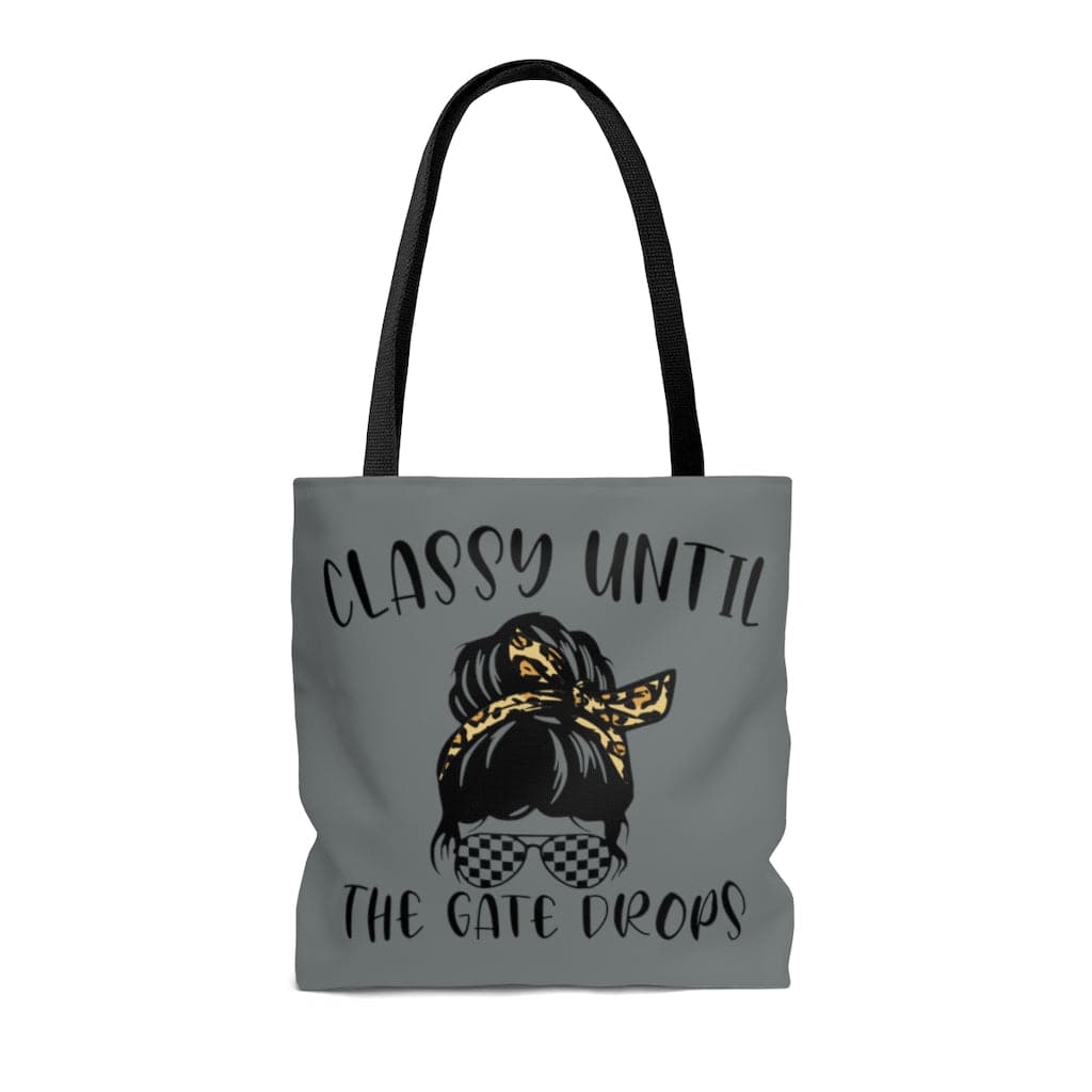 Classy Until the Gate Drops Motocross Tote Bag for women