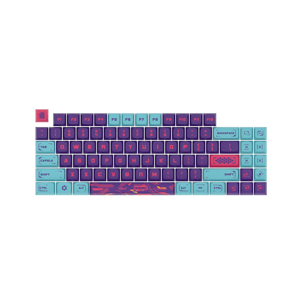 Cyberpunk 84 Key PBT Keycaps Set