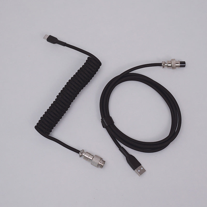 Coiled Keyboard Cable for Gaming Custom Keyboard