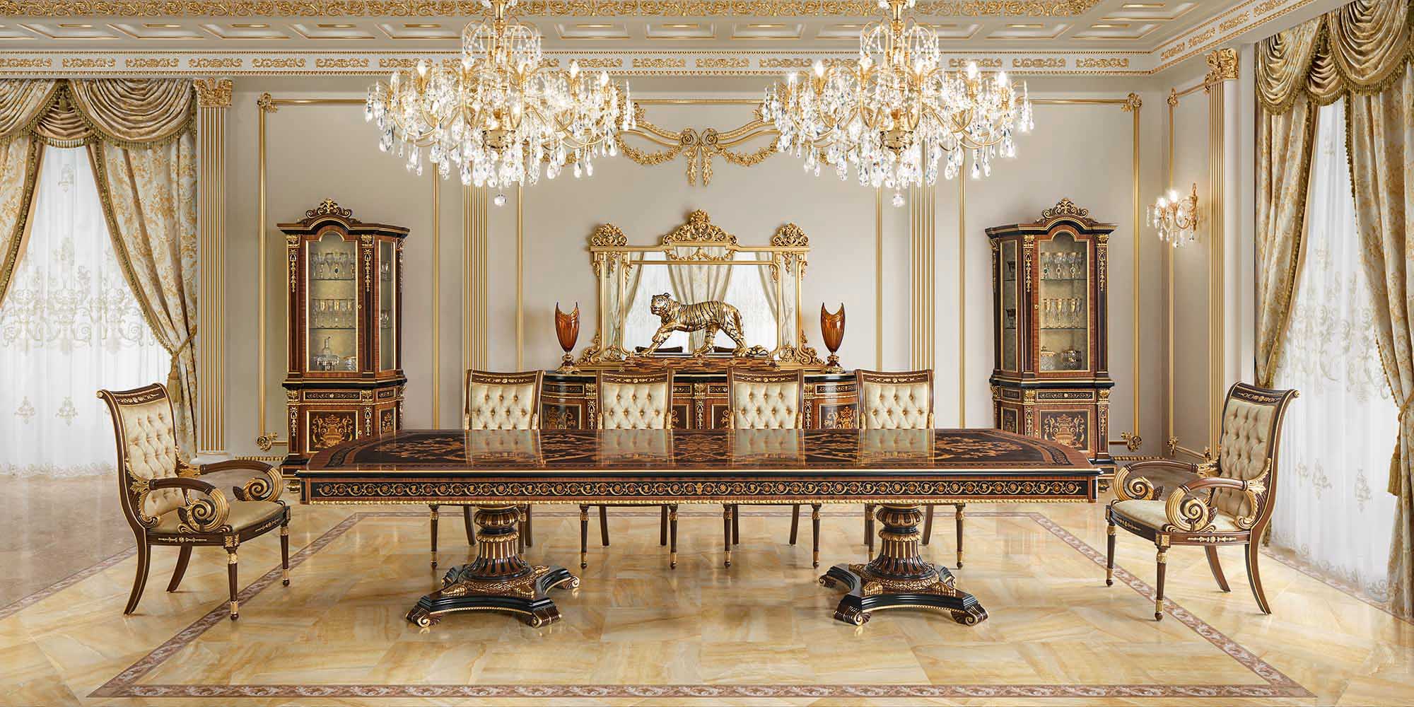 Modenese Classic Chandeliers and Lamps for Luxurious Spaces