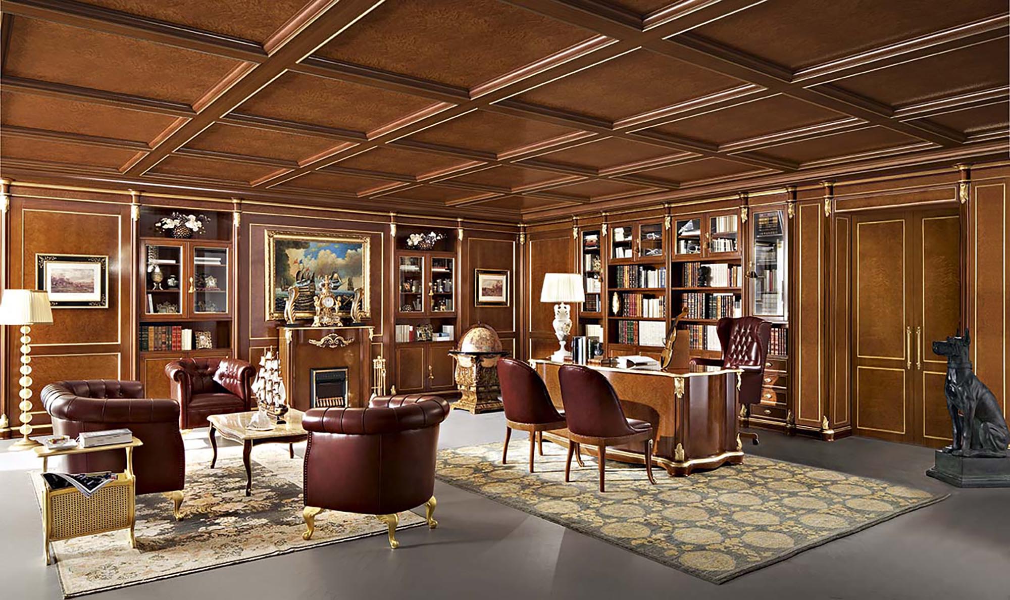 The Richness of Leather Furniture in Classic Interiors