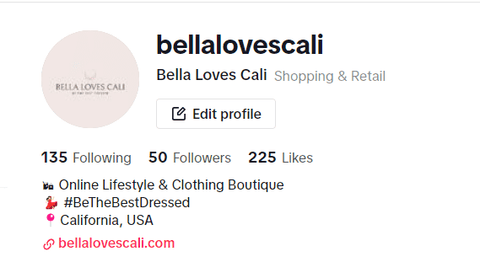 Instagram - Bella Love Boutique California LLC