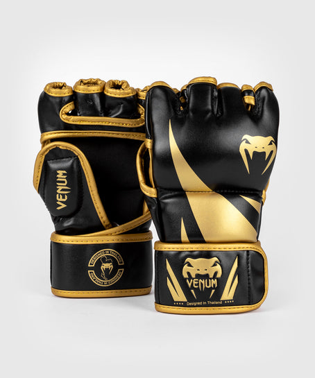 Venum UFC FIGHT NIGHT ADRENALINE DRY TECH - Print T-shirt -  black/gold/black - Zalando