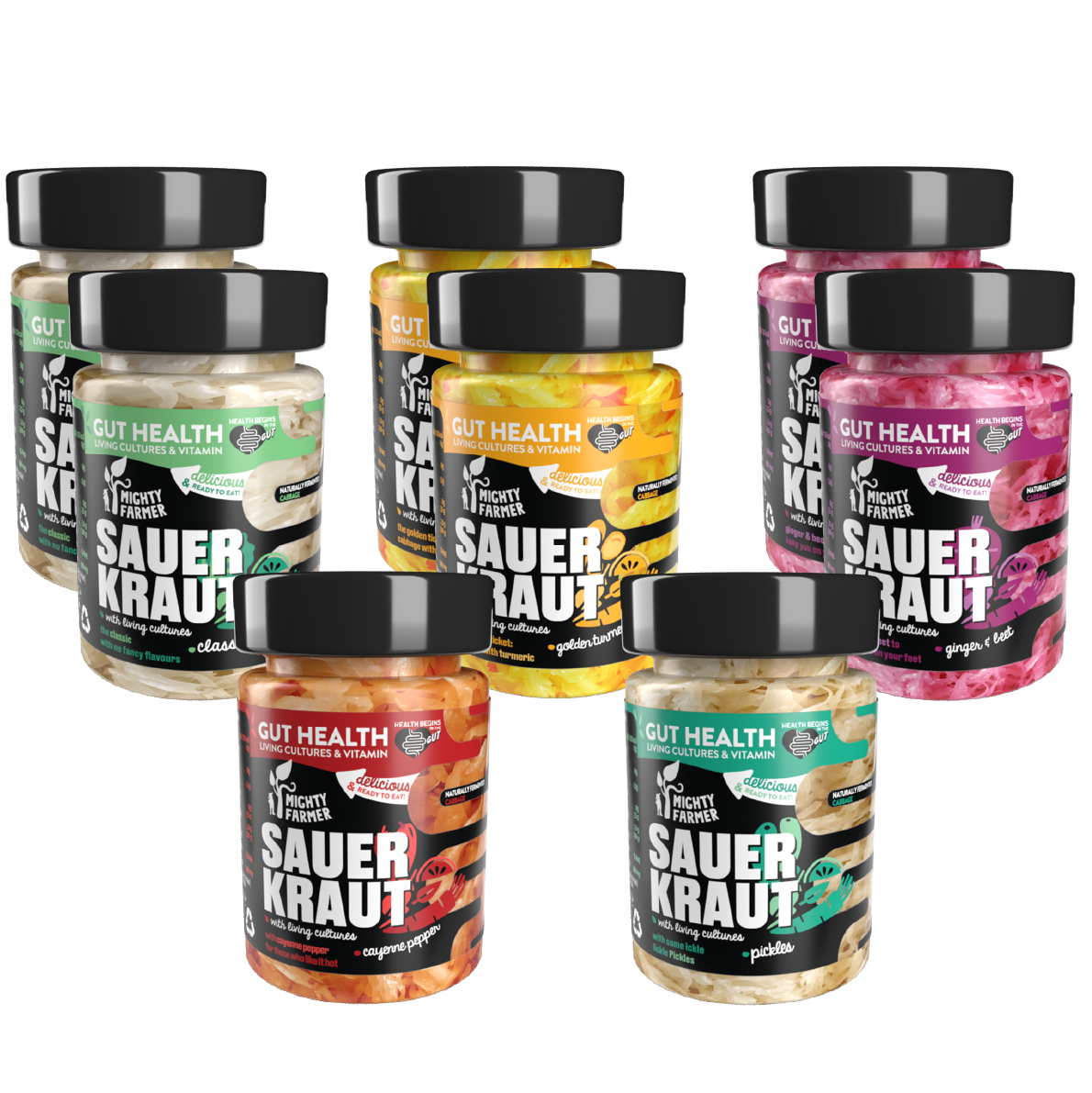 Sauerkraut Pack Multi-Sabores