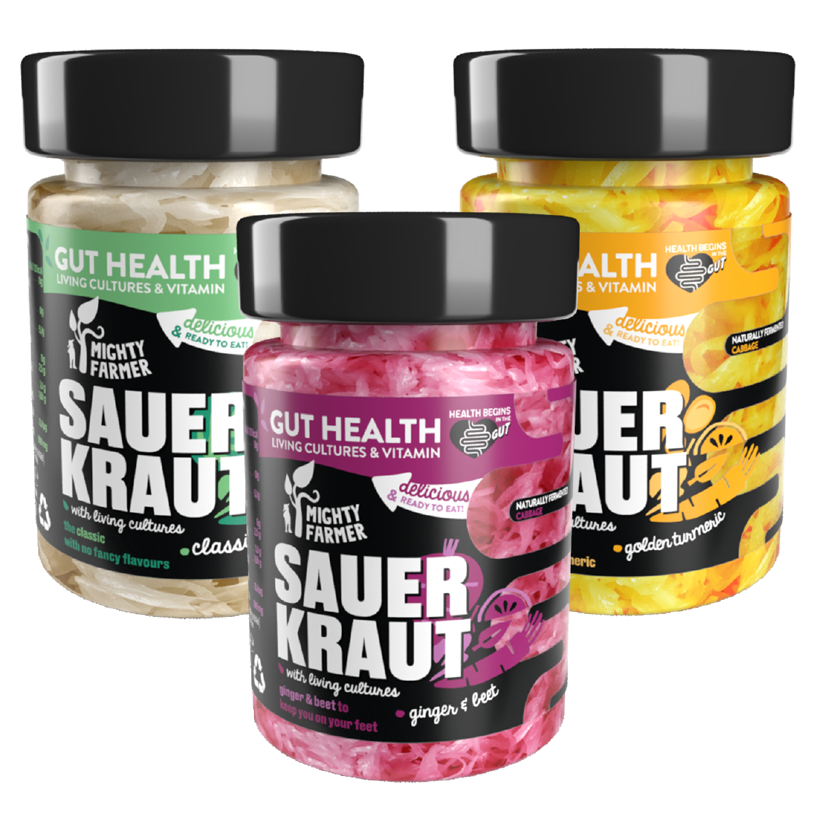 Sauerkraut Pack Prueba Multi-Sabores