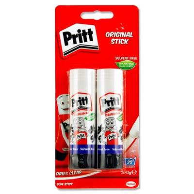 Pritt Stick Glue Sticks Genuine Washable Non Toxic For Office