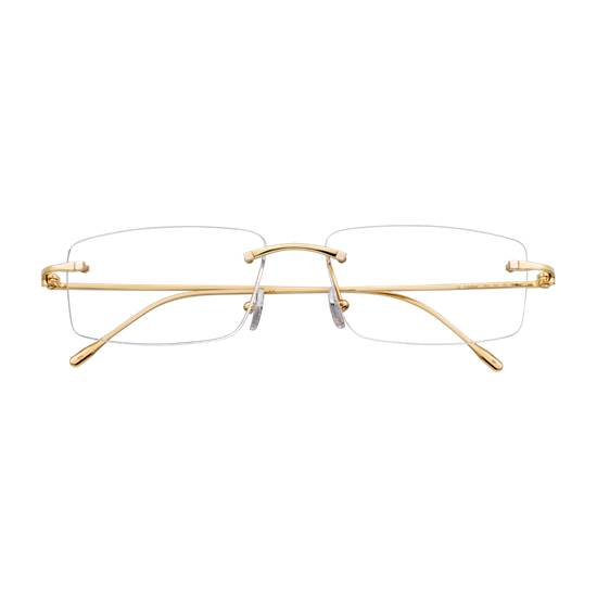 solid gold cartier glasses