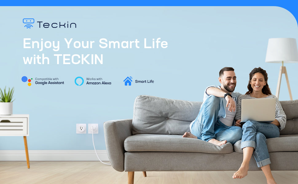 TECKIN Smart Plug (220v) - 4 Pack, هوم واقن