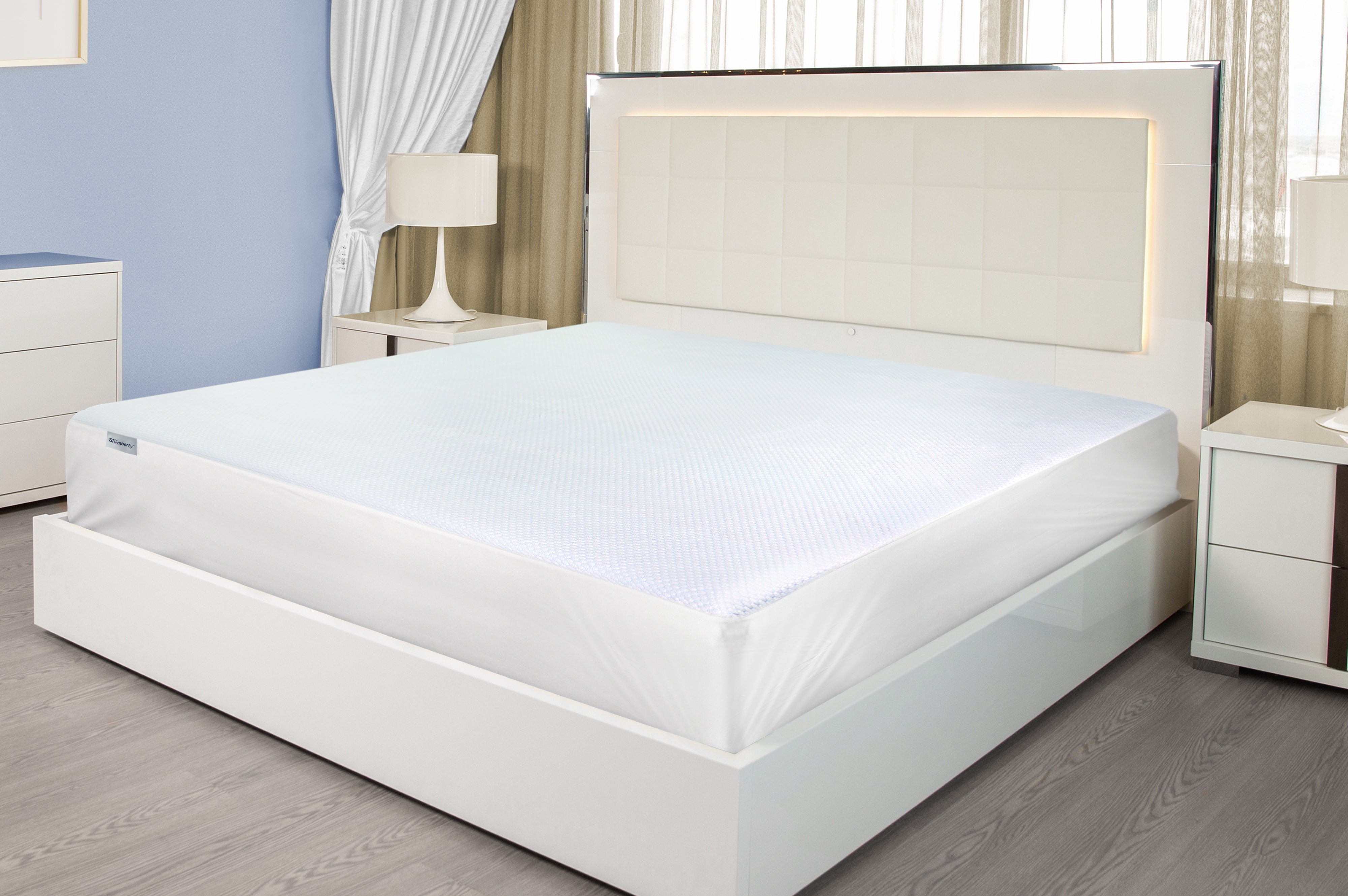 silent night anti allergy mattress protector