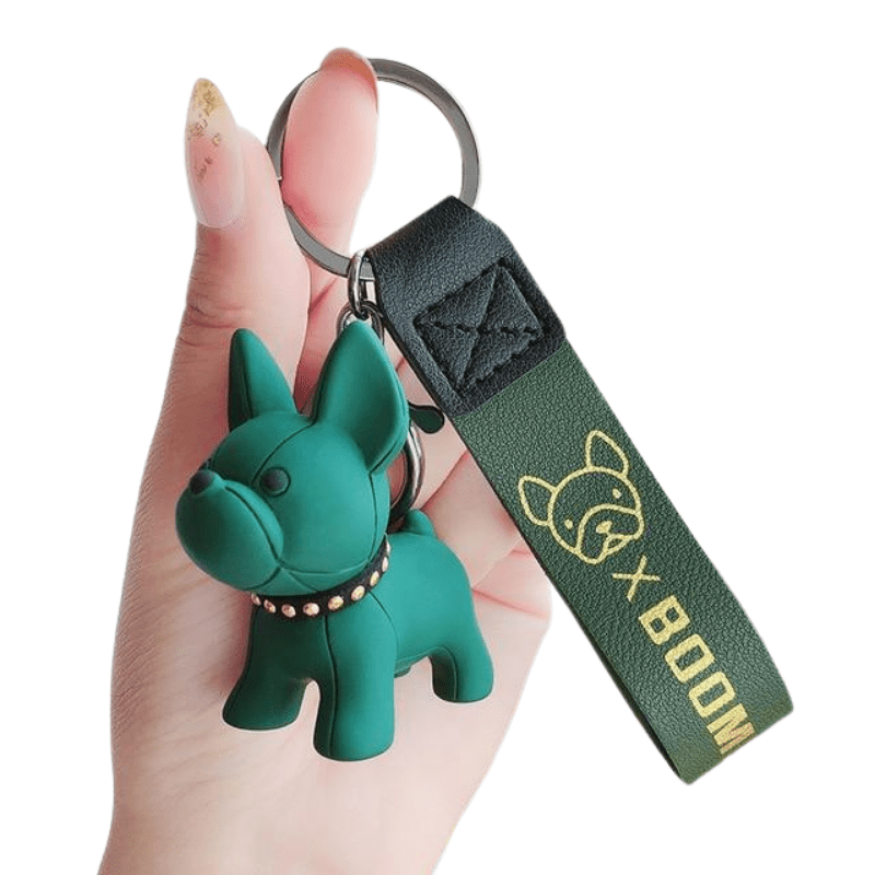 My Best Frenchie Best Friends French Bulldog Keychain Set