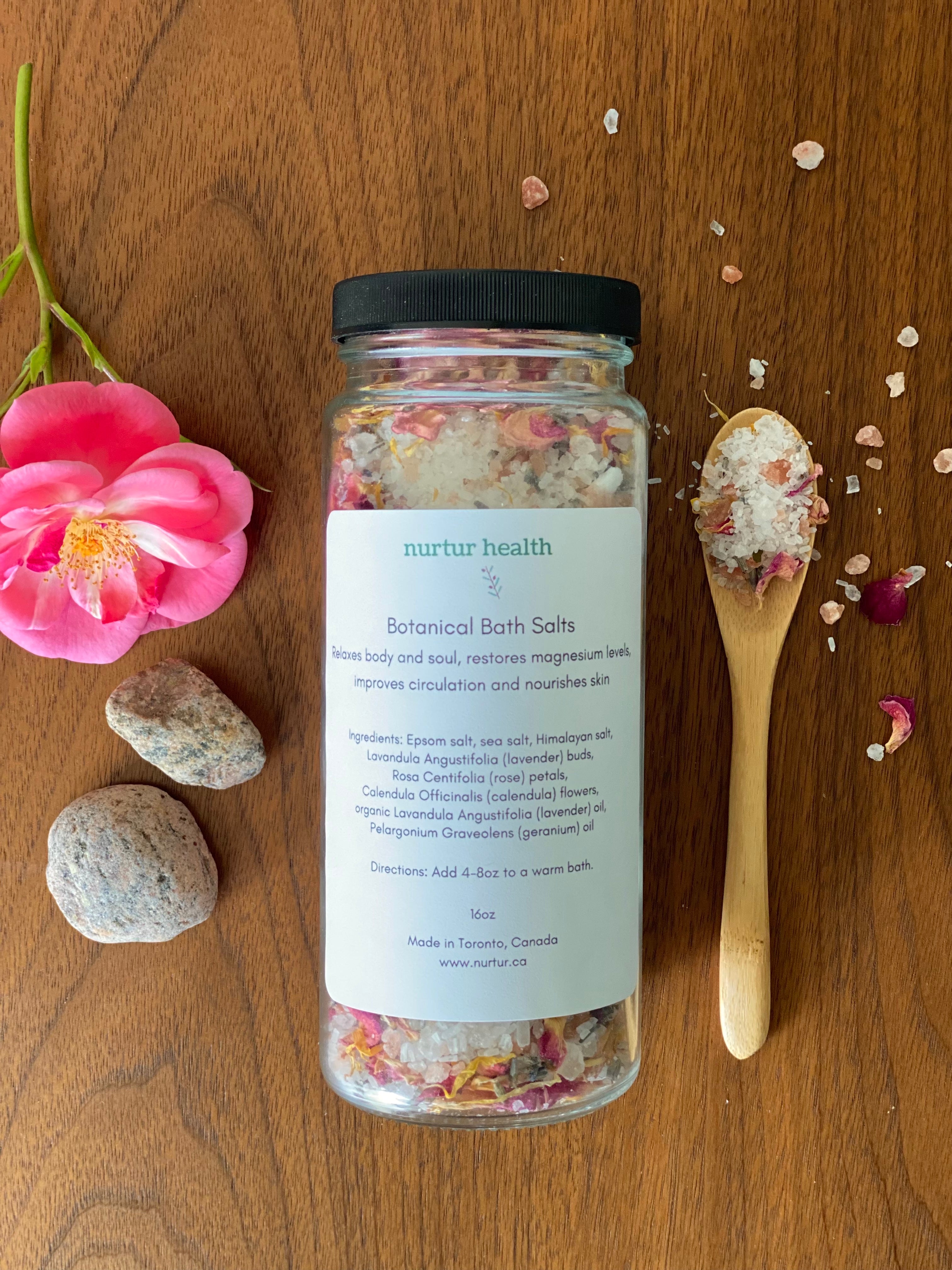 botanical bath salts