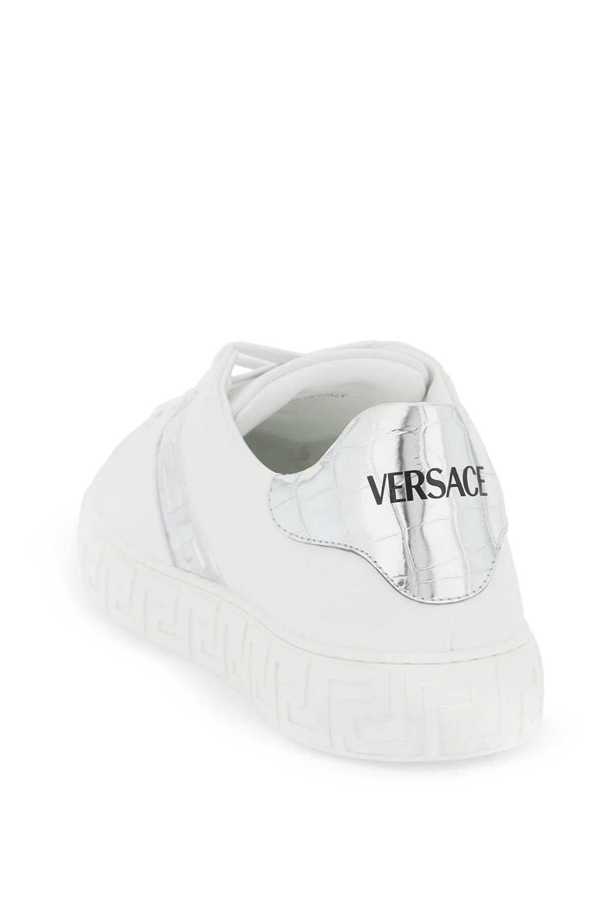 Shop Versace Sneakers Greca