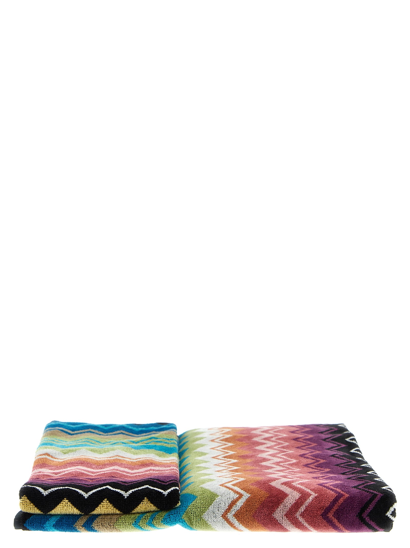 Shop Missoni Giacomo Towels Multicolor