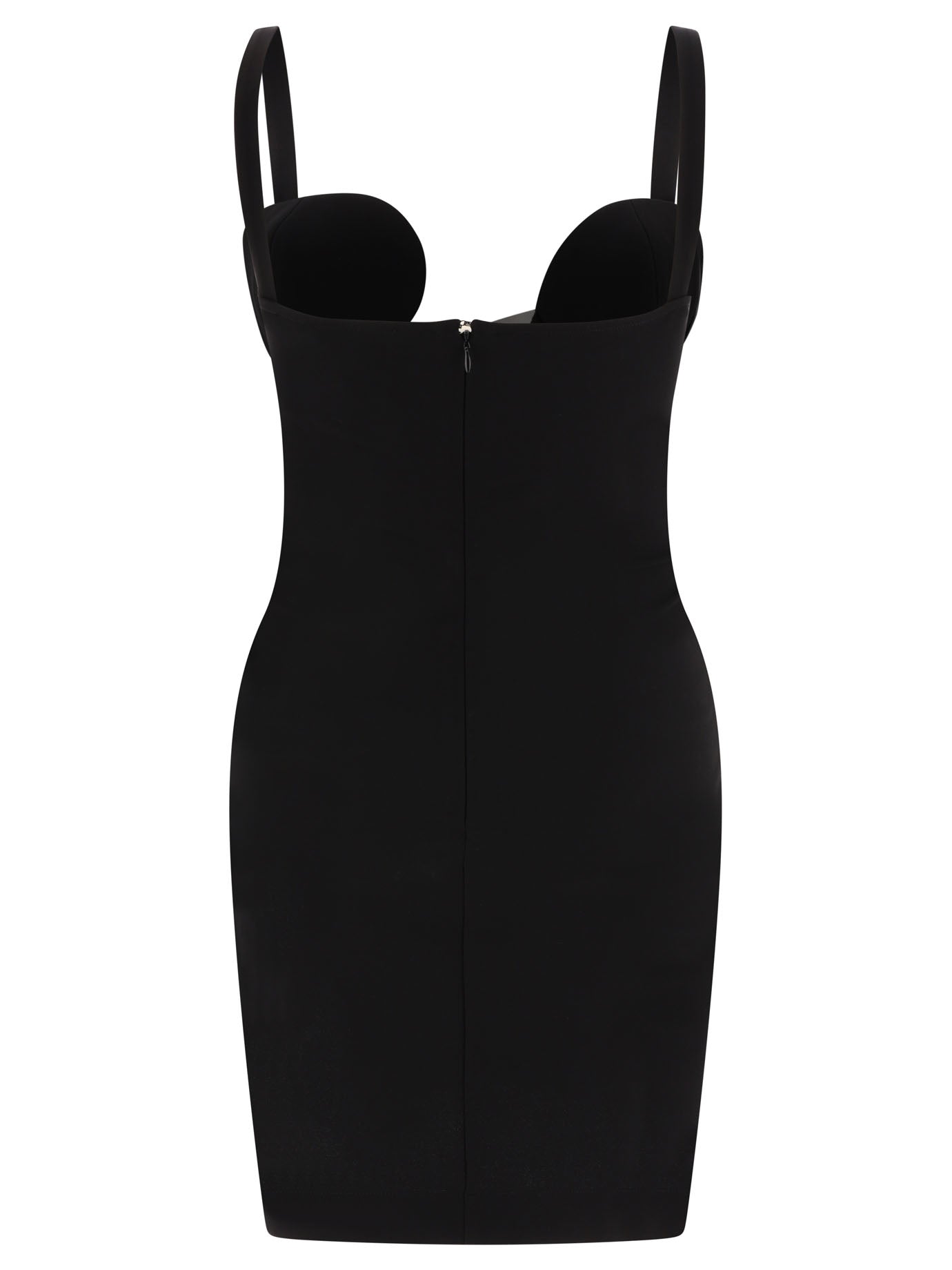 Shop Nensi Dojaka Dress With Tulle Inserts Dresses Black