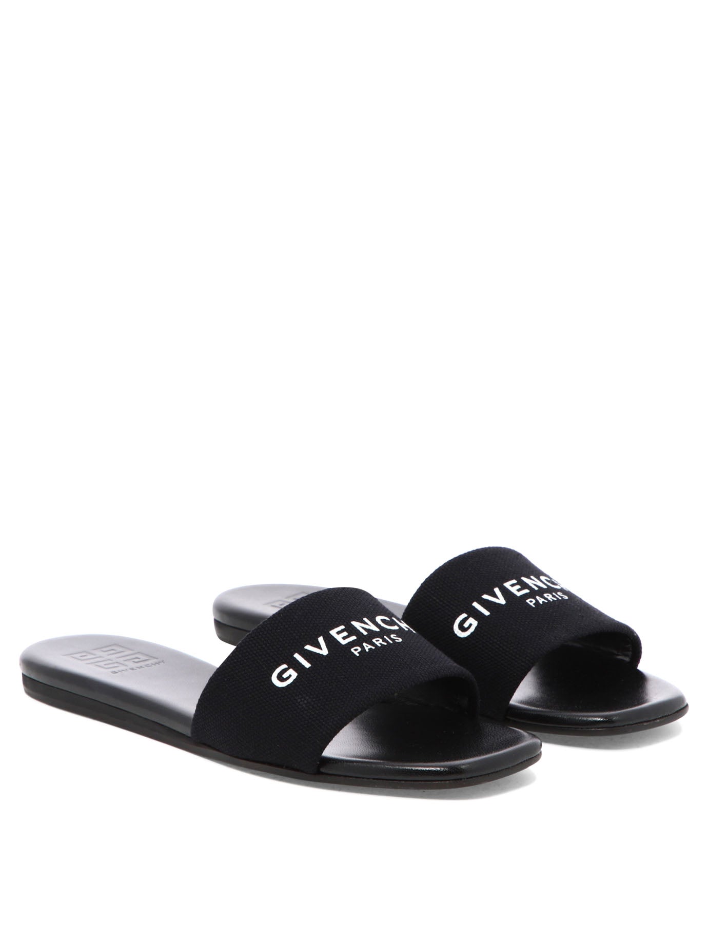 Shop Givenchy 4g Sandals Black