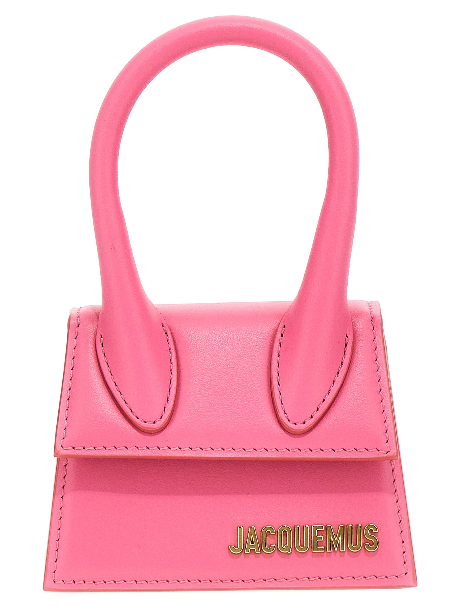 Shop Jacquemus Le Chiquito Hand Bags Pink