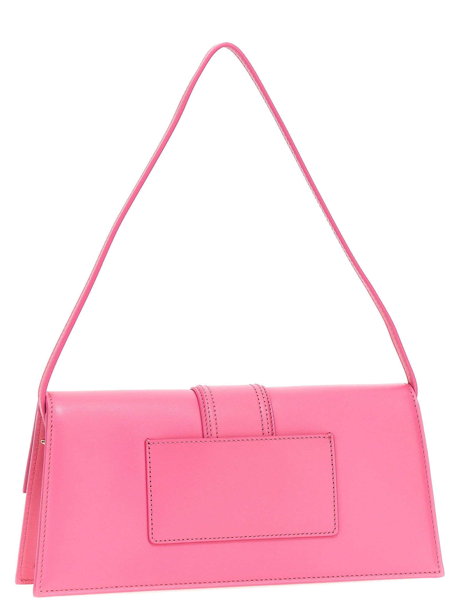 Shop Jacquemus Le Bambino Long Shoulder Bags Pink