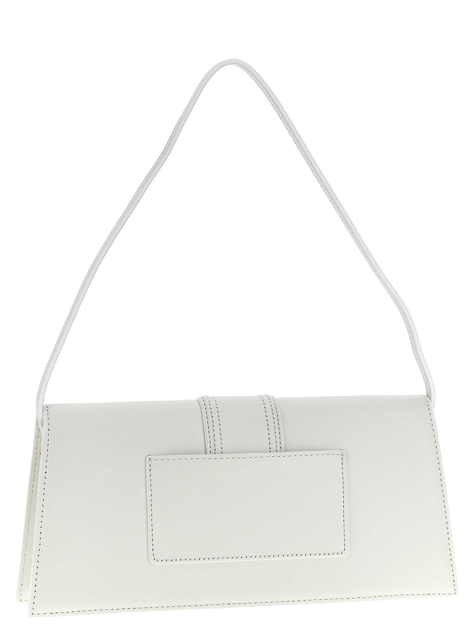 Shop Jacquemus Le Bambino Long Shoulder Bags White