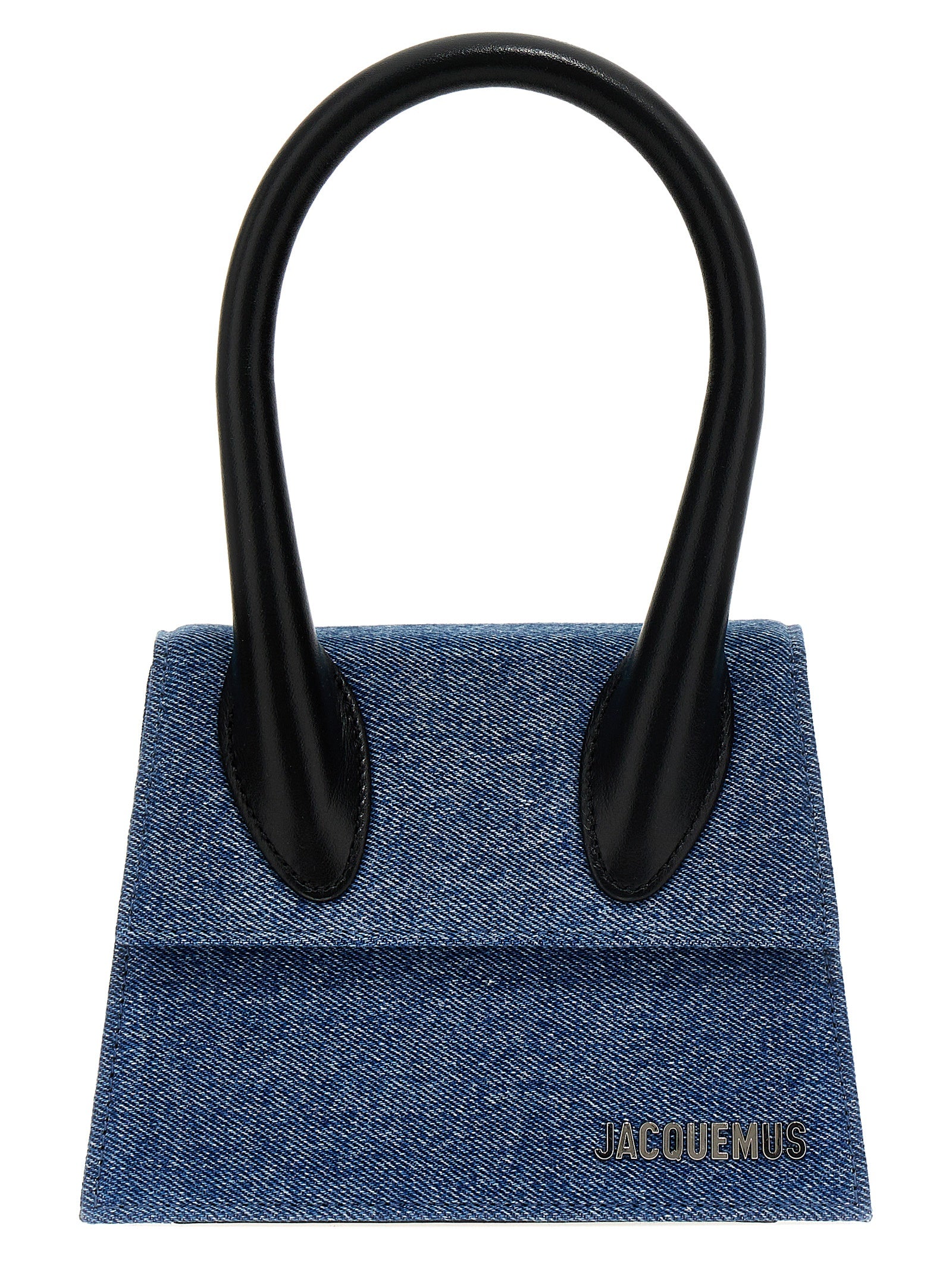 Shop Jacquemus Le Chiquito Moyen Hand Bags Blue