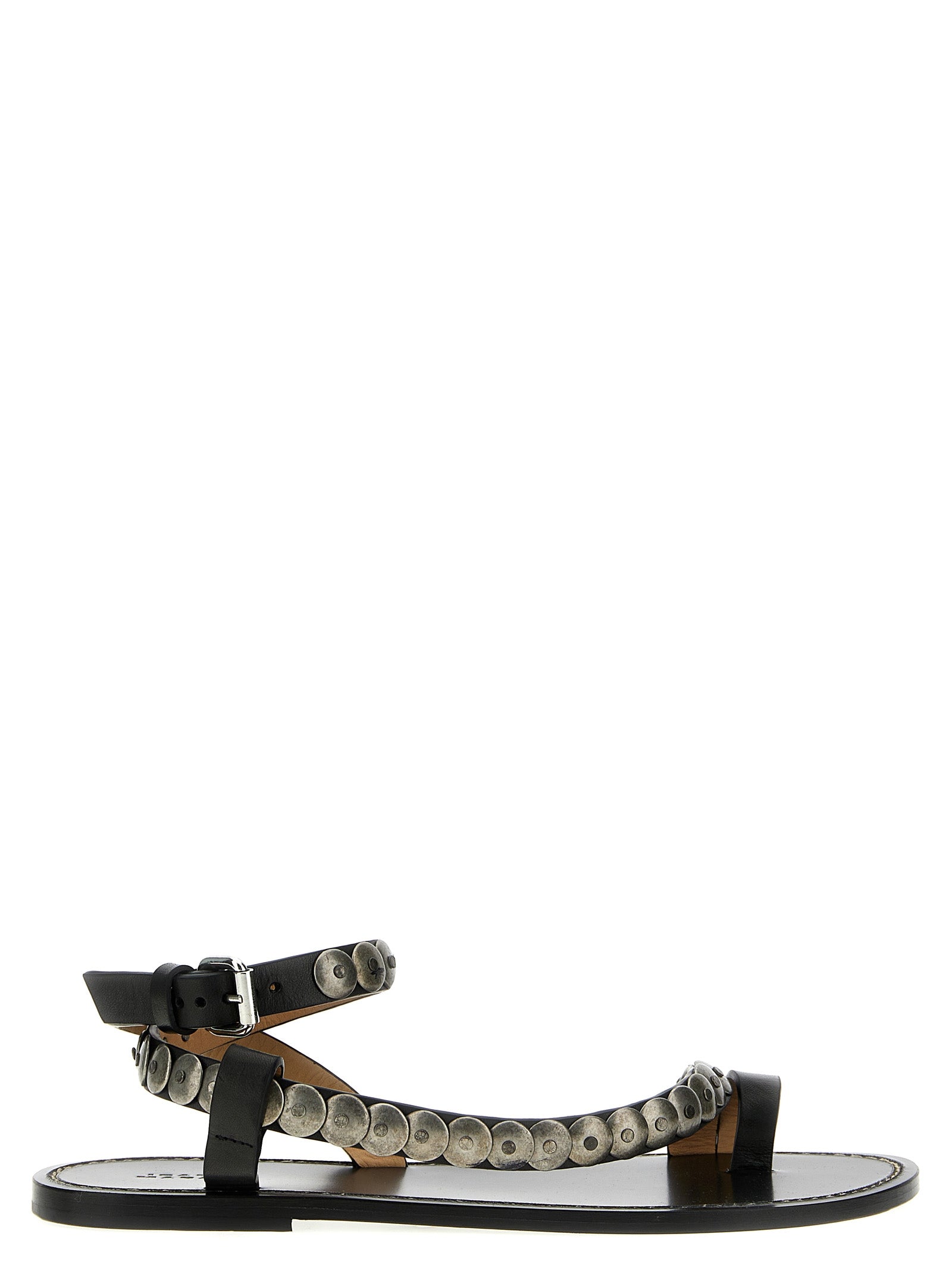 Shop Isabel Marant Melte Sandals Black