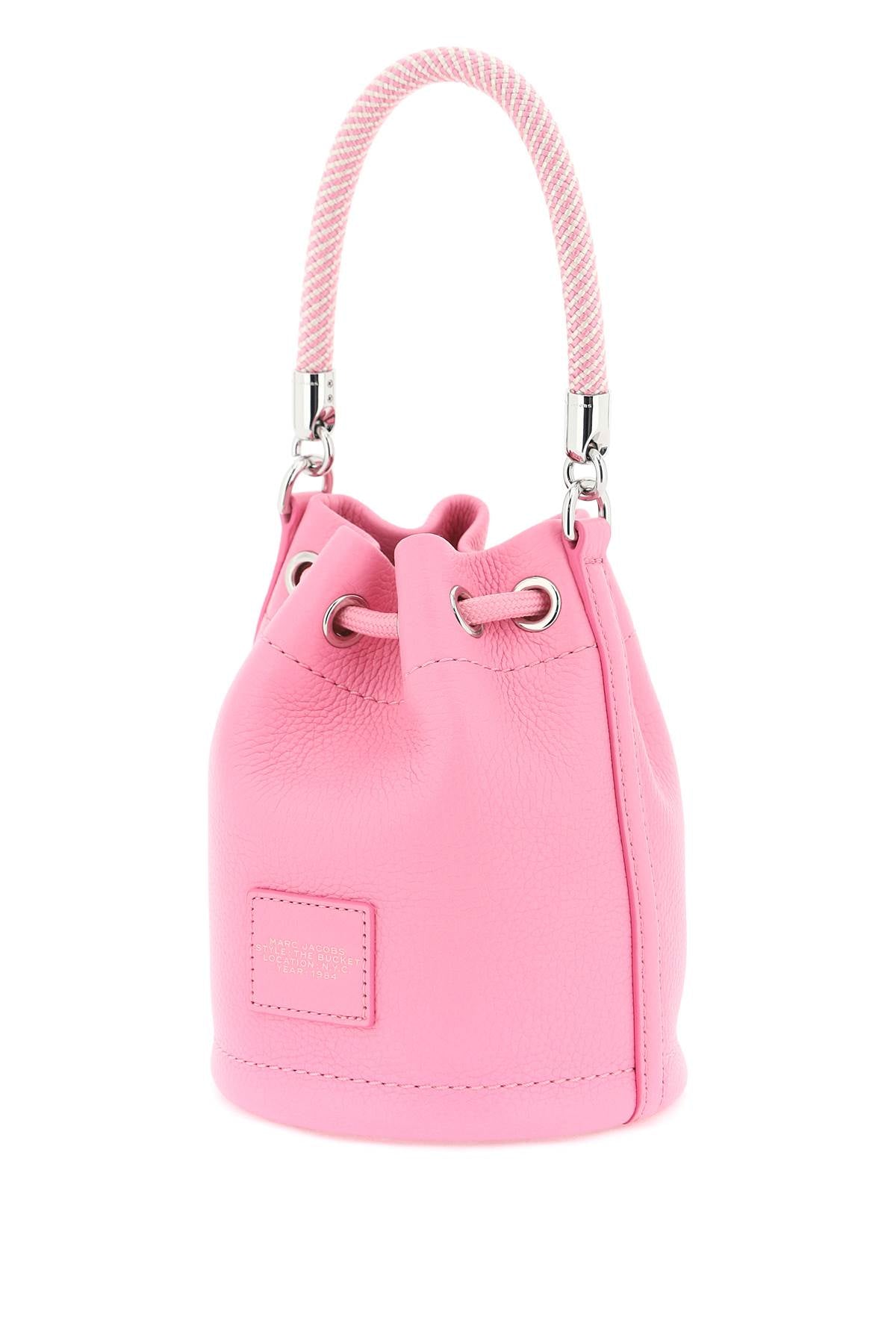 Shop Marc Jacobs The Leather Mini Bucket Bag