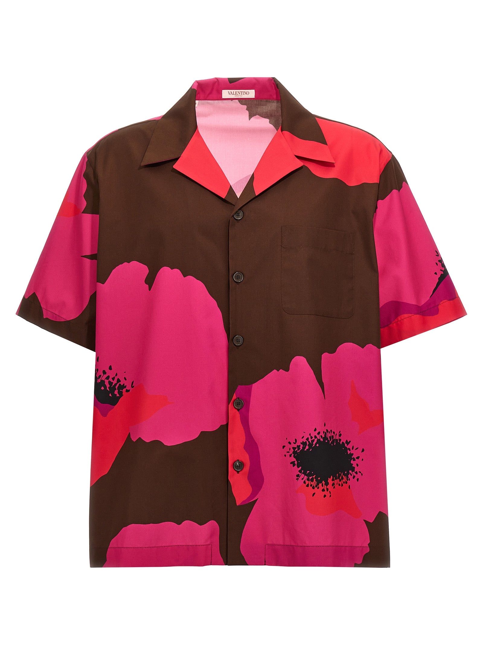 Shop Valentino Floral Print Shirt Shirt, Blouse Multicolor