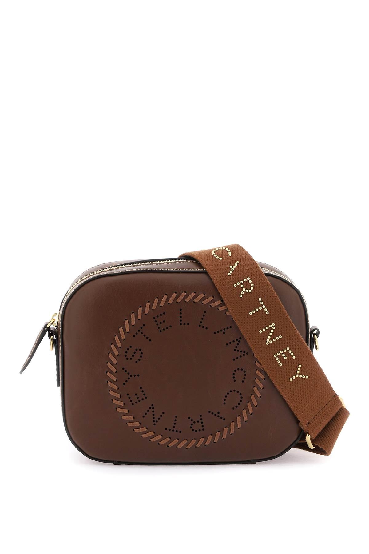 Shop Stella Mccartney Mini Logo Camera Bag
