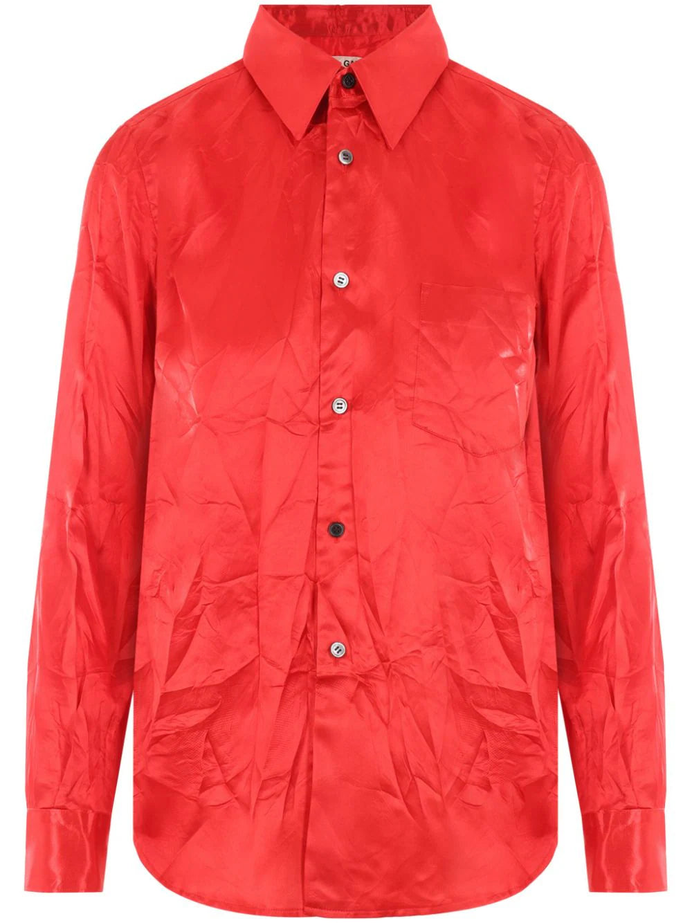 Comme Des Garcon Ladies Blouse In Red