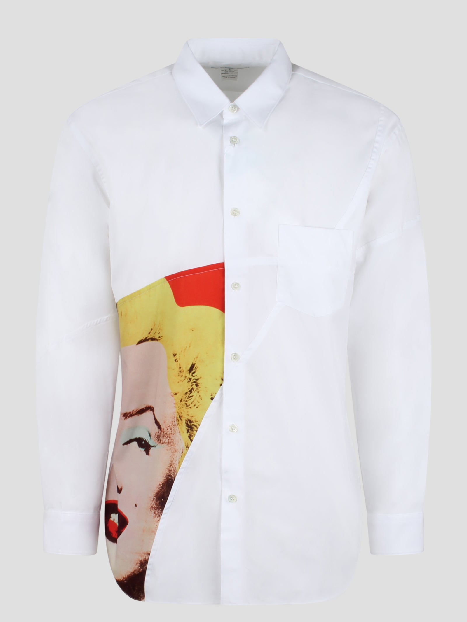 Shop Comme Des Garçon Shirt Andy Warhol Shirt
