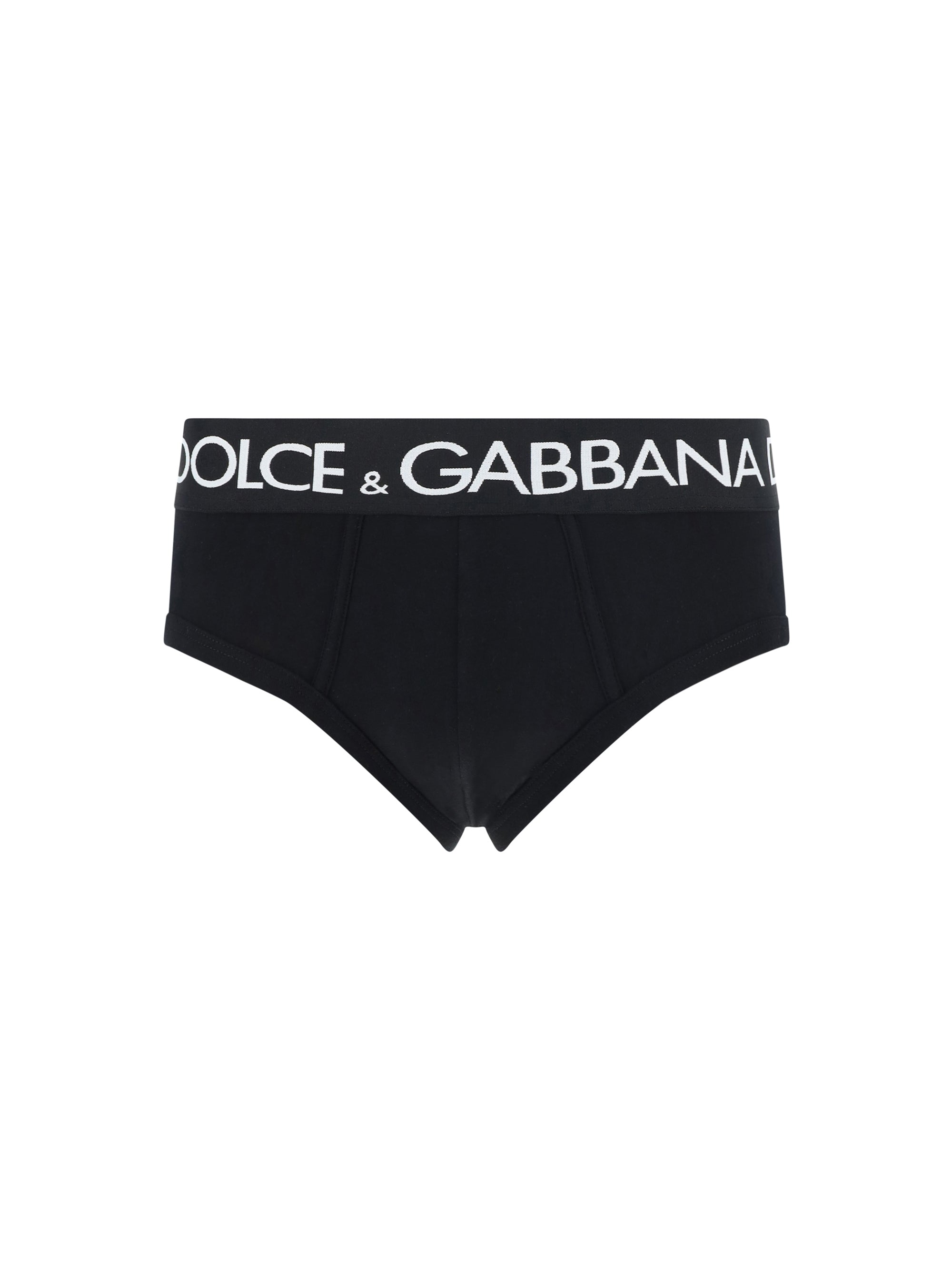 Dolce & Gabbana Slip Intimo X2 In Black
